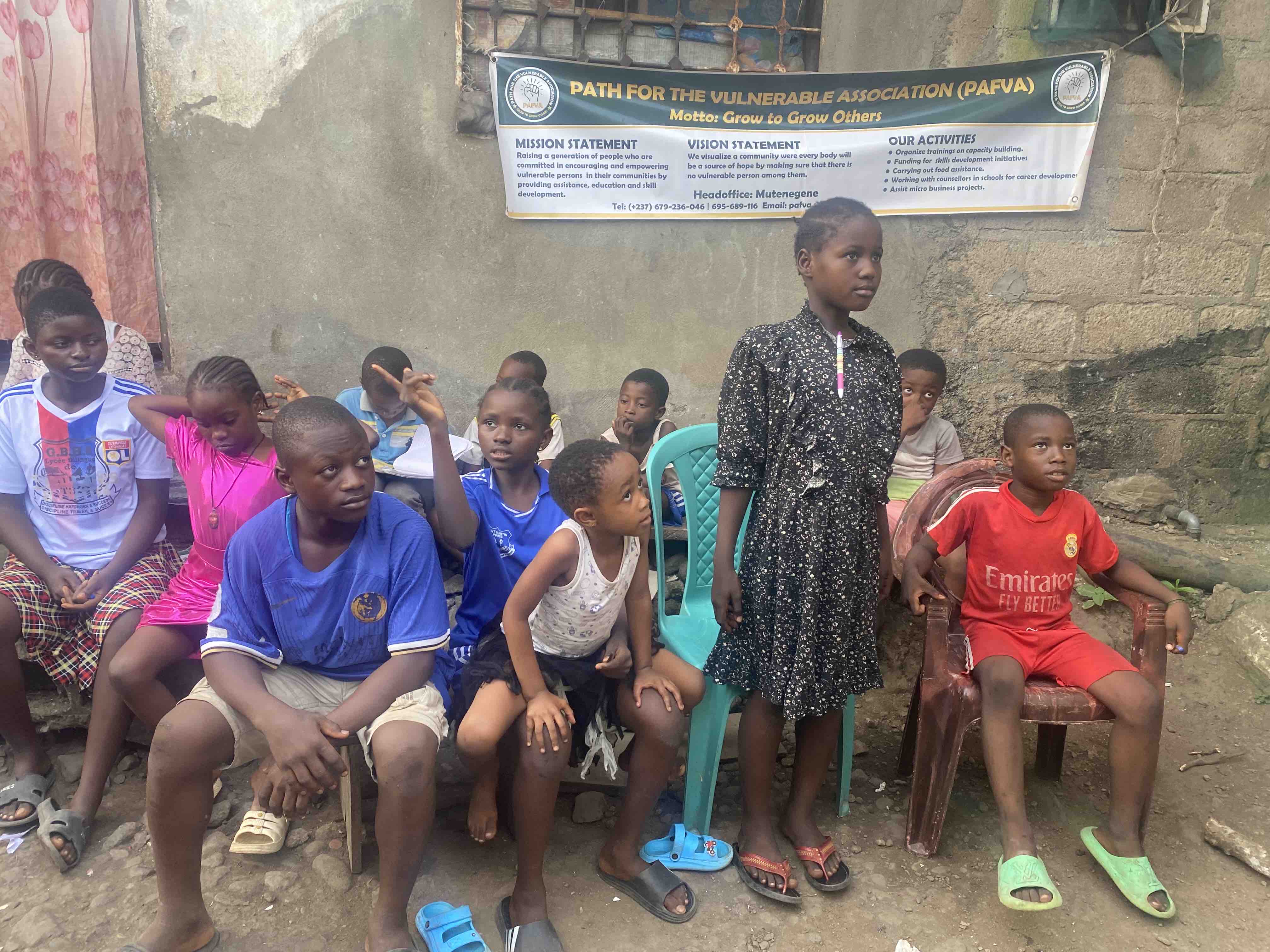 vulnerable children in tiko subdivision